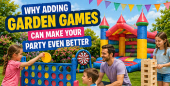 The Benefits Of Hiring Garden Games Alongside Your Bouncy Castle