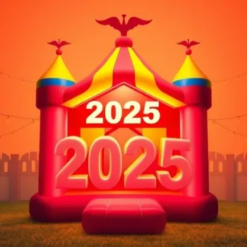 Bounce Into 2025 With The Event Hire Experts