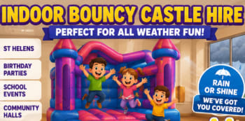 Indoor Bouncy Castle Hire In St Helens, The Perfect All-year Entertainment Solution