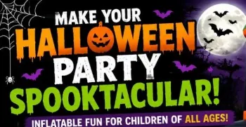 Planning A Halloween Party In Co Down? Why Inflatable Hire Makes It Spooktacular  Bounceees Inflatable Hire
