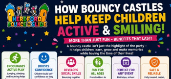 How Bouncy Castles Help Keep Children Active And Smiling