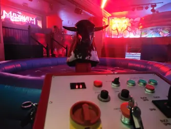 Mechanical Bulls Can Be Inside