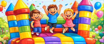Why Bouncy Castle Hire In Tameside Is Perfect For Summer Garden Parties