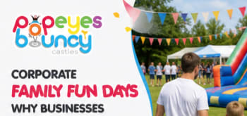 Corporate Family Fun Days, Why Businesses Across Central Scotland Are Choosing Inflatables