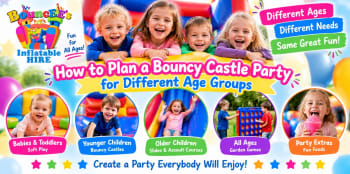 How To Plan A Bouncy Castle Party For Different Age Groups