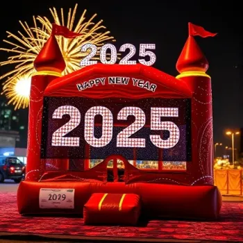 Merry Christmas And Happy 2025 From Your Local Bouncy Castle Hire Team