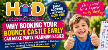 Why Booking Your Bouncy Castle Early Can Make Party Planning Easier