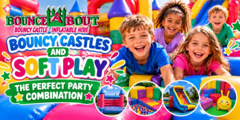 Why Soft Play And Bouncy Castles Make A Great Combination For Childrens Parties