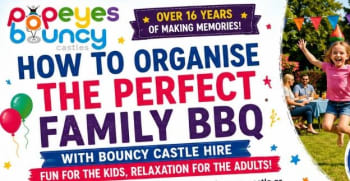 How To Organise The Perfect Family Bbq With Bouncy Castle Hire In West Lothian
