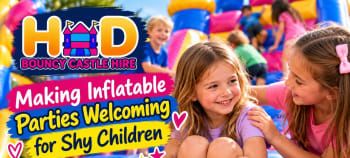 Making Inflatable Parties Welcoming For Shy Children