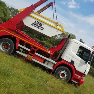 The Skip Delivery Wagon From Taylors Skip Hire