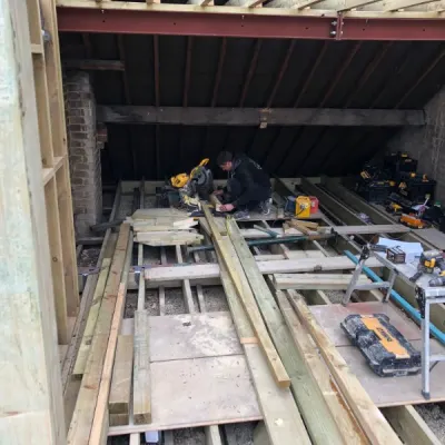 Loft Conversion With Zinc Cladding