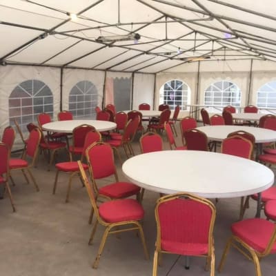 Tables, Chairs And Marquee Hire