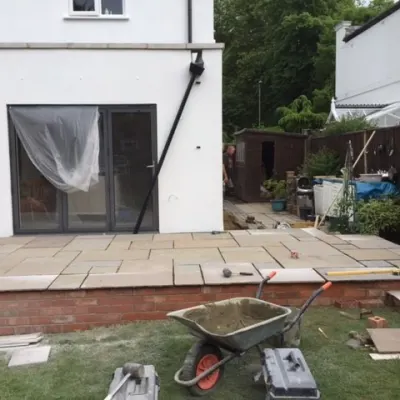 Flat Roof Extension/re-render