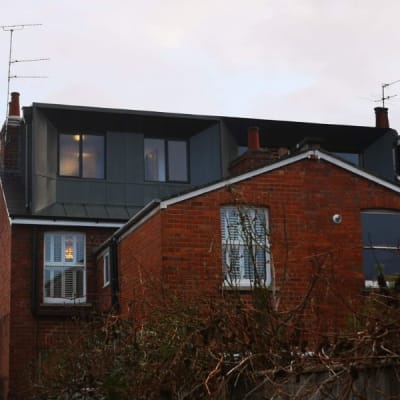 Loft Conversion With Zinc Cladding