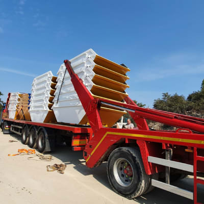 A Delivery Lorry For Taylors Skip Hire