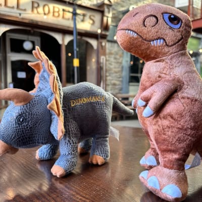 Dinomania Plushies