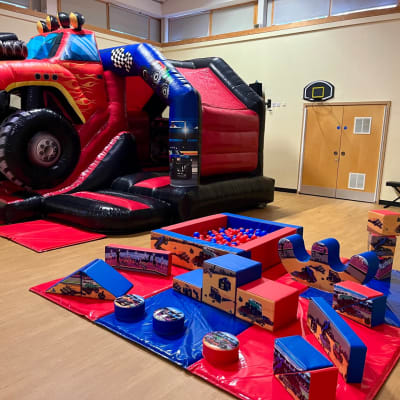 Monster Truck Bouncy Castle