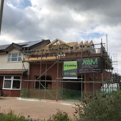 Two Storey Brick Extension