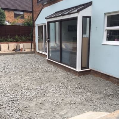 Kitchen Extension And Porch