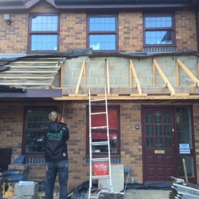 Kitchen Extension And Porch