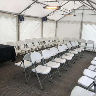 Marquee And Folding Chairs Hire