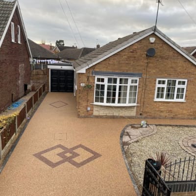 #resinbound #driveway  #bespokeresin #barnsley #doncaster #sheffield #rotherham #vuba