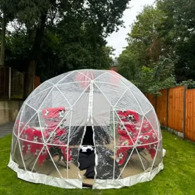 Football Themed Cinema Igloo Pod