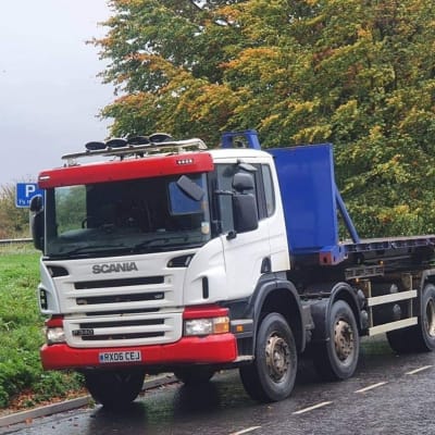 Taylors Skip Hire Lorry