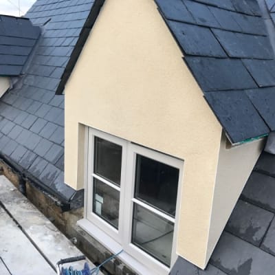 Slate Roof And Dormer Windows