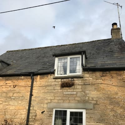 Slate Roof And Dormer Windows