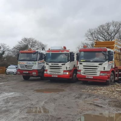 Our Skip Delivery Trucks