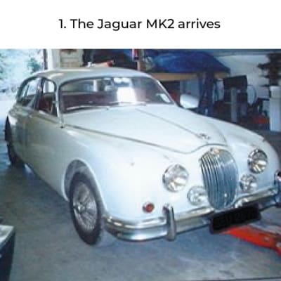 Jaguar Restoration - 3.8 Mk2