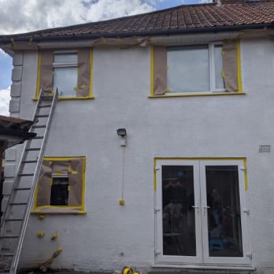 Spray Painting And Plastering For Household Exterior