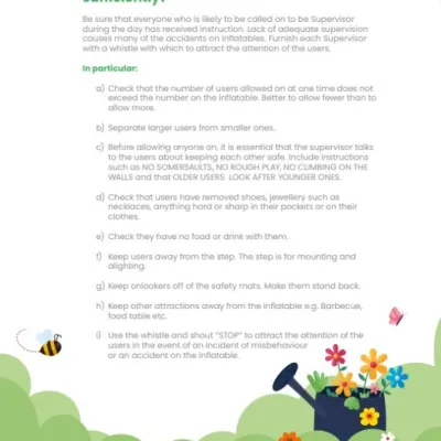 Safety Tips For Hirers