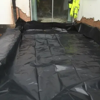 Flat Roof Extension/re-render