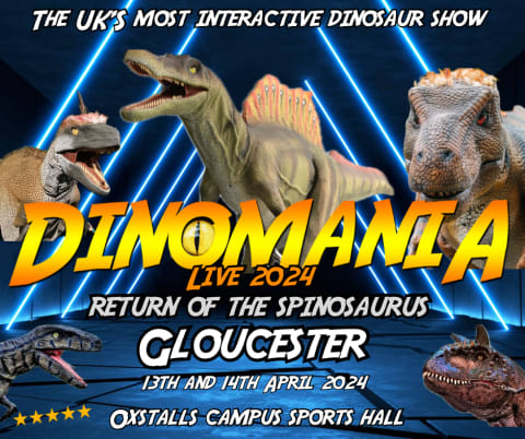 Dinomania Live Gloucester