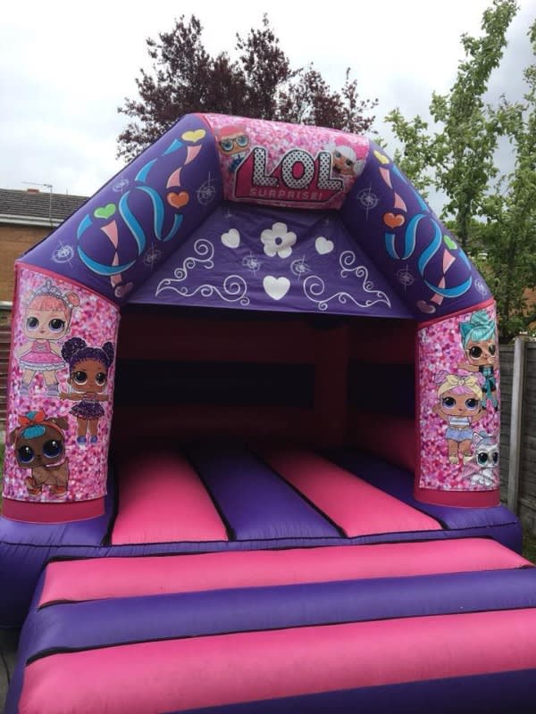 Lol Castle A Star Bouncy Castles