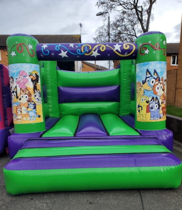 Bluey Bouncy Castle Tiny Tots Inflatables