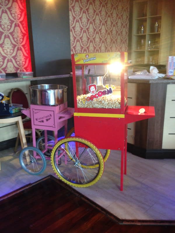 Candy Floss And Popcorn Affordable and high quality inflatables for hire in Sunderland and all