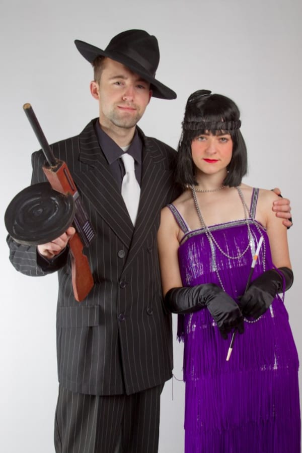 Gangster And Moll Costumes Express Yourself Costume Hire Southampton, Hampshire