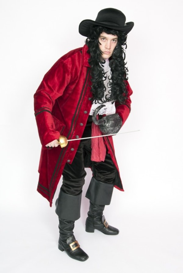 captin hook boys costume