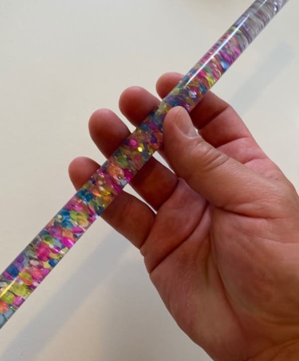 Glitter Wand Sensory Ideas