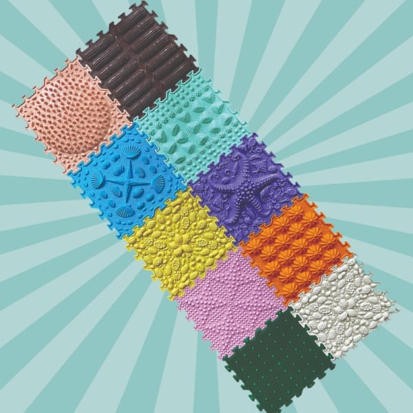 Sensory Stepping Mats Bouncy Castle, Hot Tub & Soft Play Hire In Boston