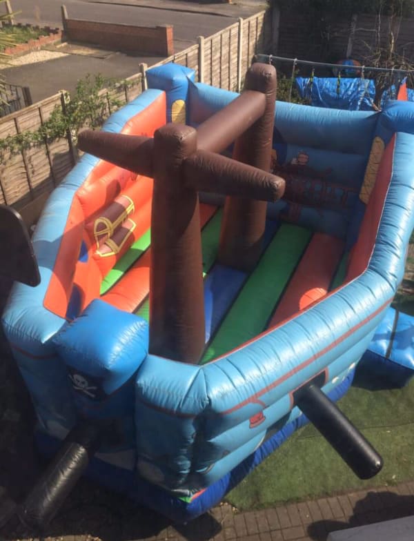 Pirate Ship Bouncy Castle Bouncealot Entertainment Bouncy Castle