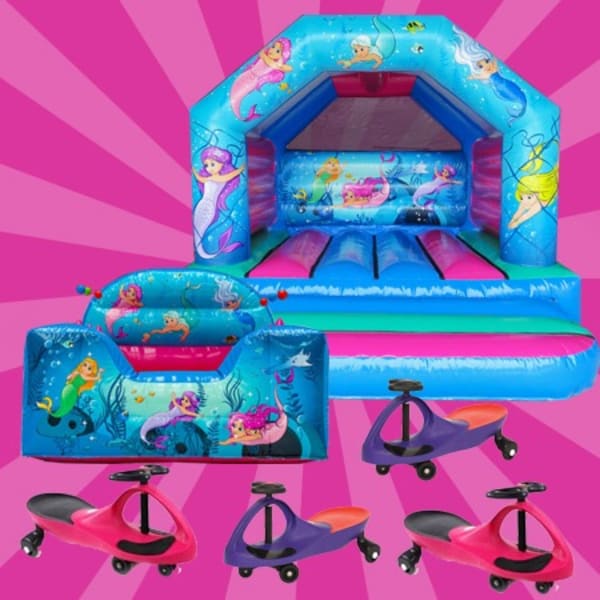 Mermaid Bouncy Castle Package
