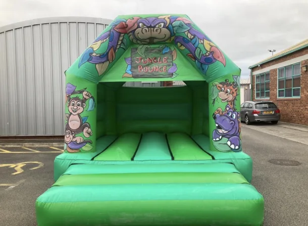 Jungle Themed Bouncy Castle