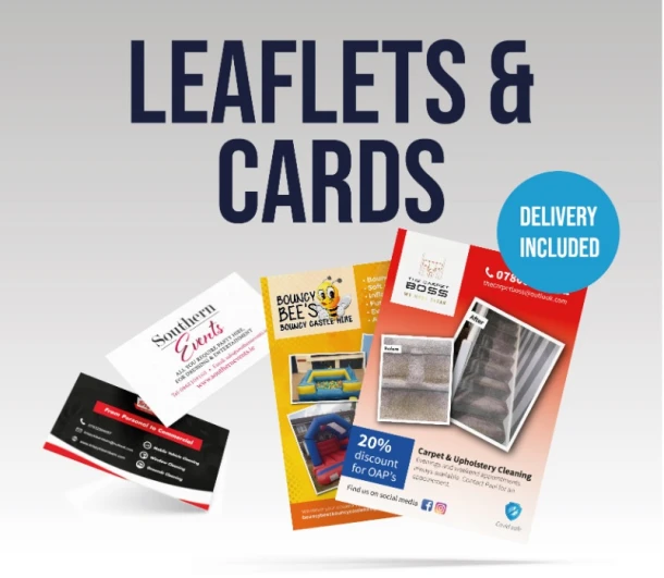 1000 X Leaflets And Cards - Double Sided Offer