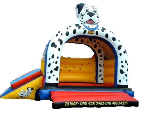 15ft X 21ft Dalmatians Slide Castle