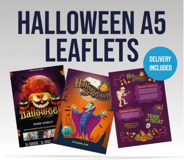 Halloween A5 Leaflets 135gsm Thick